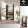 Lustro loft ze szprosami - SET - kolor ramy do wyboru